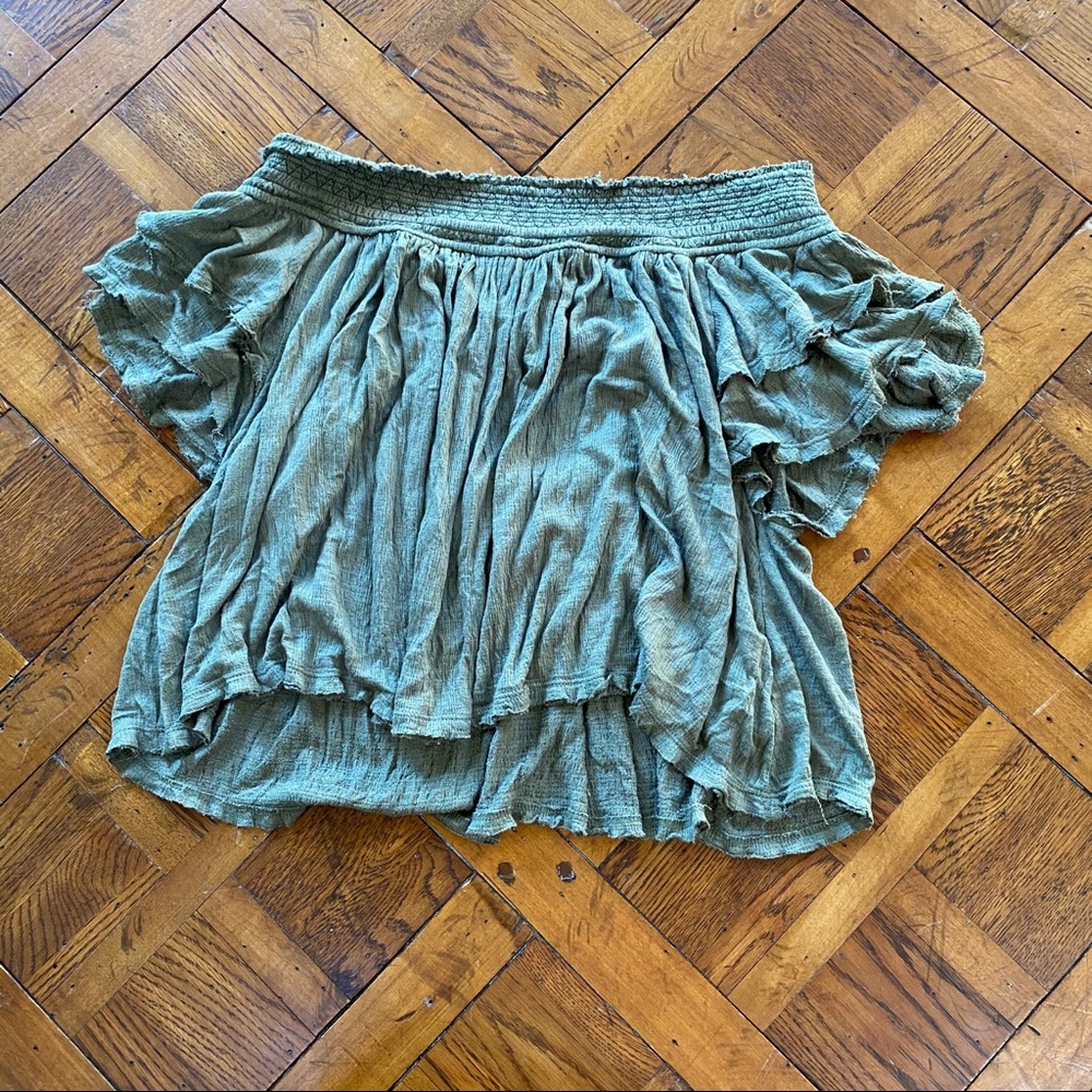 Free People off the shoulder top!